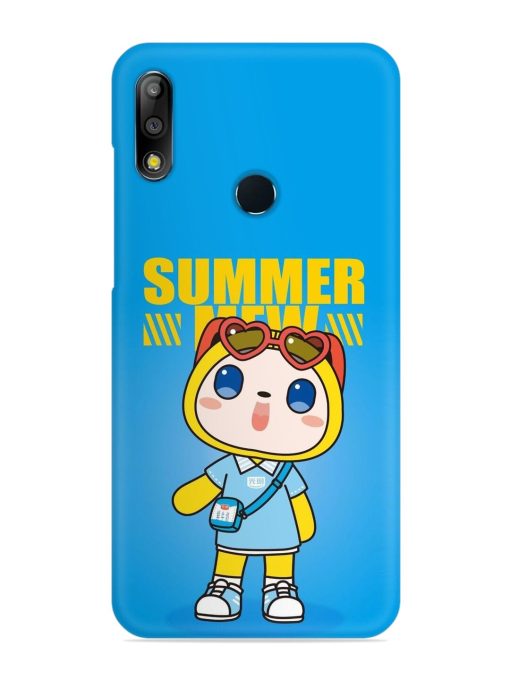 Summer Mew Cartoon Snap Case for Asus Zenfone Max Pro M2