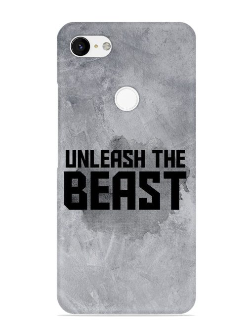 Unleash The Beast Snap Case for Google Pixel 3 Xl Zapvi