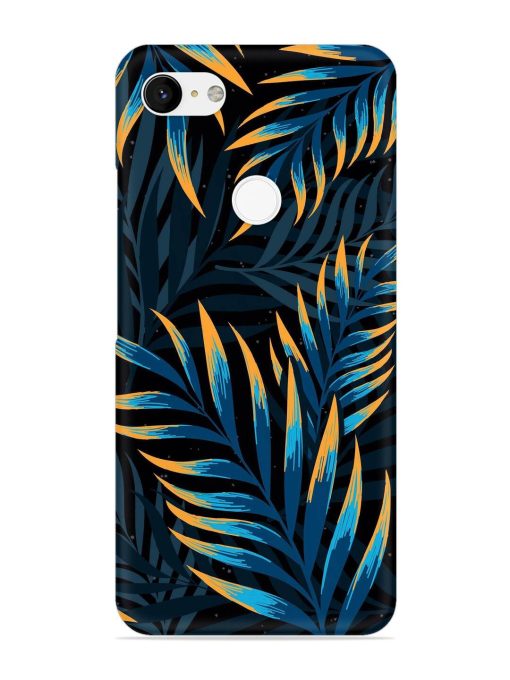 Abstract Leaf Art Snap Case for Google Pixel 3 Xl