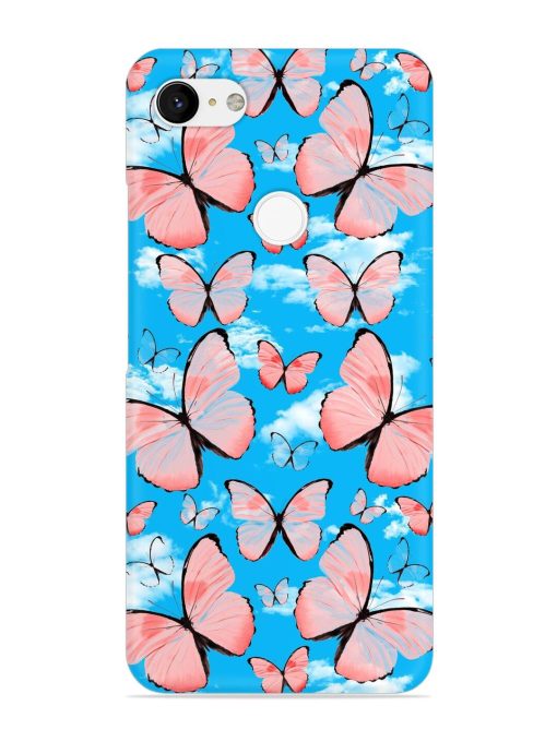 Seamless Pattern Tropical Snap Case for Google Pixel 3 Xl Zapvi