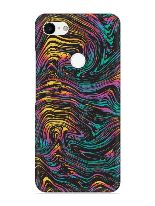 Abstract Liquid Colors Snap Case for Google Pixel 3 Xl Zapvi