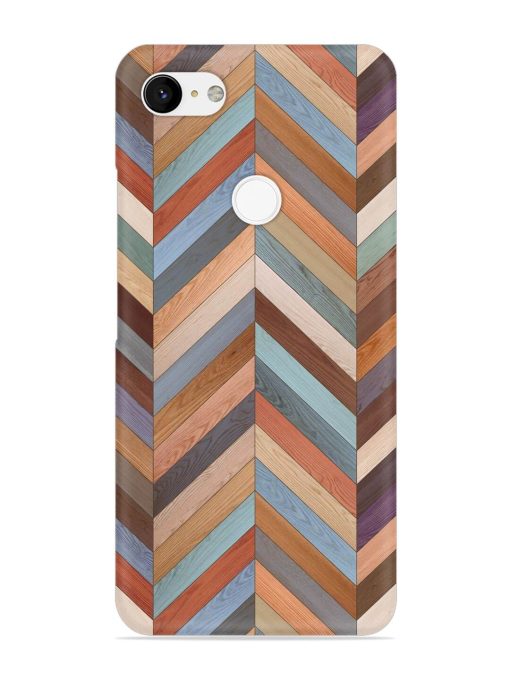 Seamless Wood Parquet Snap Case for Google Pixel 3 Xl Zapvi