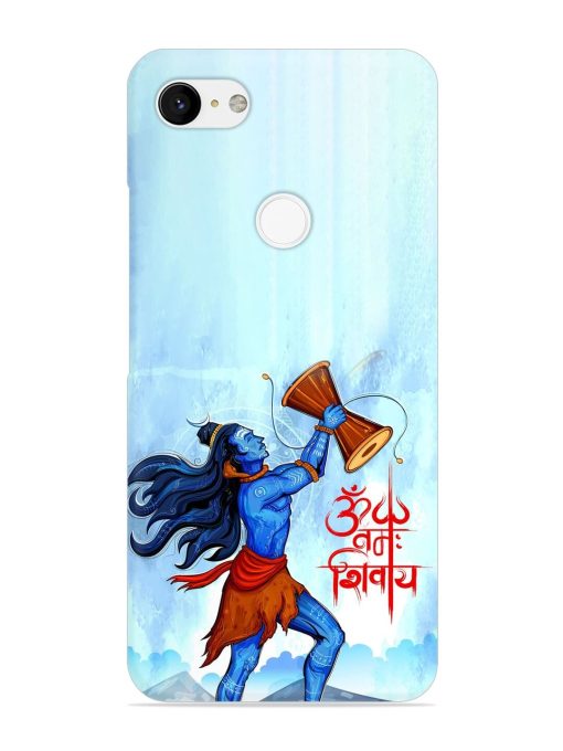 Illustration Lord Shiva Snap Case for Google Pixel 3 Xl Zapvi