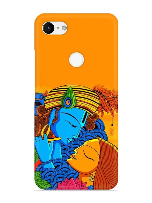 Illustration Hindu Goddess Snap Case for Google Pixel 3 Xl Zapvi