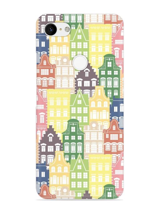 Seamless Shapes Pattern Snap Case for Google Pixel 3 Xl Zapvi