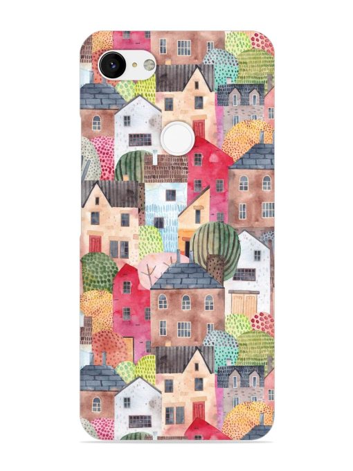 Abstract Seamless Pattern Snap Case for Google Pixel 3 Xl Zapvi