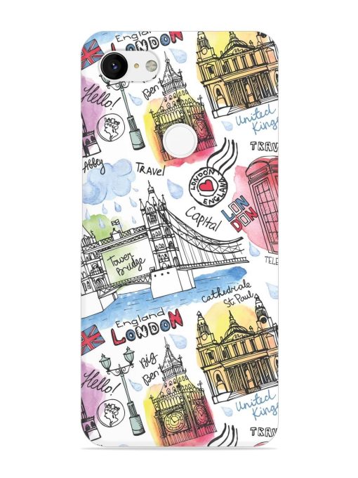 Vector London Landmark Snap Case for Google Pixel 3 Xl Zapvi