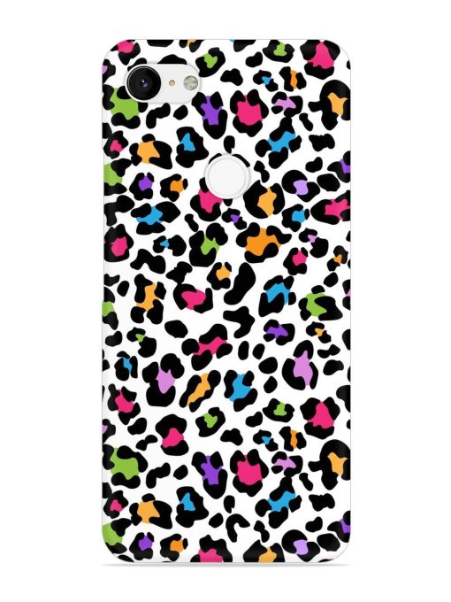 Seamless Leopard Pattern Snap Case for Google Pixel 3 Xl Zapvi