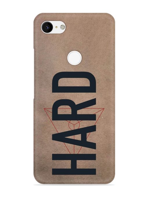 Hard Typo Snap Case for Google Pixel 3 Xl Zapvi