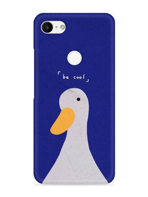 Be Cool Duck Snap Case for Google Pixel 3 Xl Zapvi