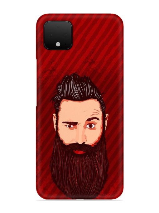 Beardo Man Snap Case for Google Pixel 4 Zapvi