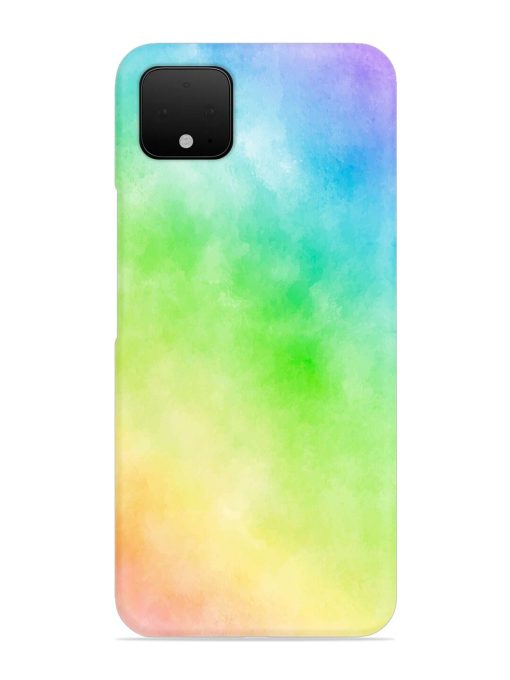 Watercolor Mixture Snap Case for Google Pixel 4 Zapvi