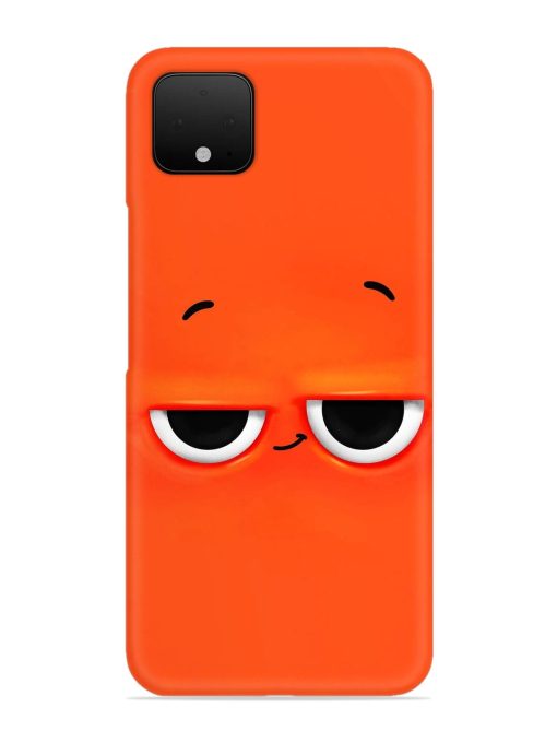 Smiley Face Snap Case for Google Pixel 4 Zapvi