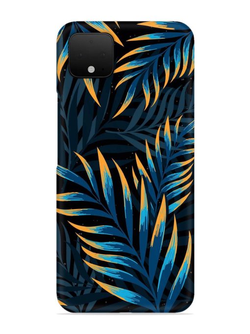 Abstract Leaf Art Snap Case for Google Pixel 4