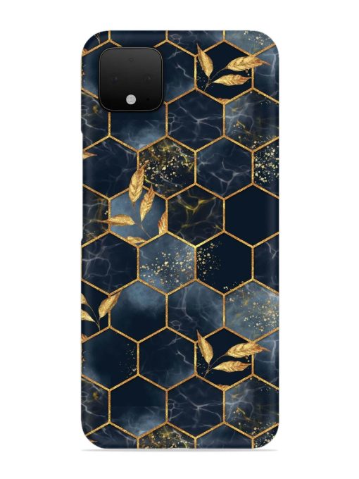 Marble Hexagon Seamless Snap Case for Google Pixel 4 Zapvi