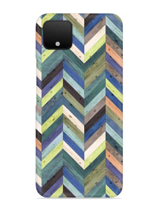 Chevron Random Color Snap Case for Google Pixel 4 Zapvi