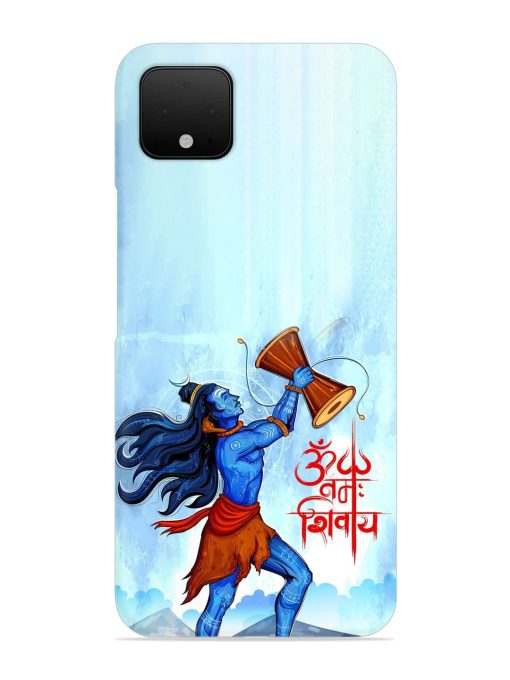 Illustration Lord Shiva Snap Case for Google Pixel 4 Zapvi