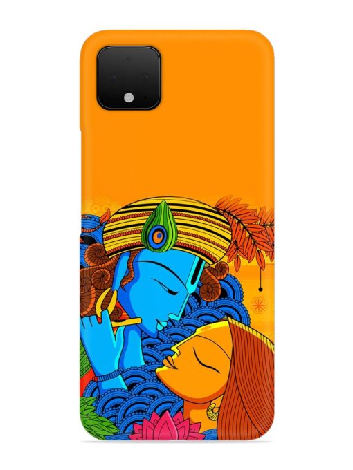 Illustration Hindu Goddess Snap Case for Google Pixel 4 Zapvi