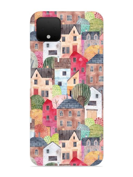 Abstract Seamless Pattern Snap Case for Google Pixel 4