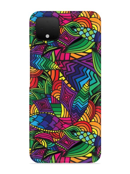 Abstract Multicolor Seamless Snap Case for Google Pixel 4