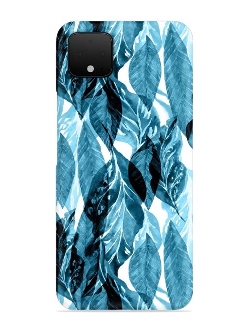 Leaves Pattern Jungle Snap Case for Google Pixel 4 Zapvi