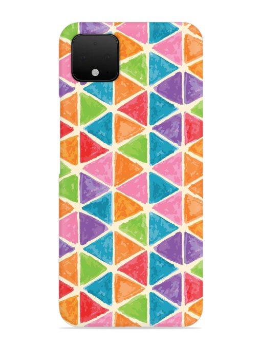 Seamless Colorful Isometric Snap Case for Google Pixel 4 Zapvi