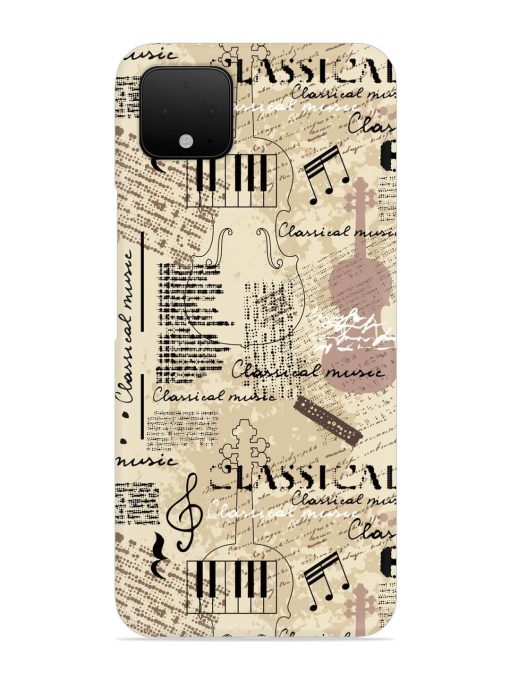 Classical Music Lpattern Snap Case for Google Pixel 4