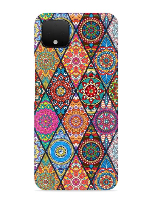 Seamless Tile Pattern Snap Case for Google Pixel 4 Zapvi