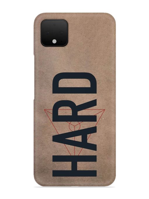 Hard Typo Snap Case for Google Pixel 4 Zapvi