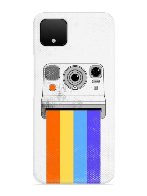 Retro Camera Art Snap Case for Google Pixel 4 Zapvi