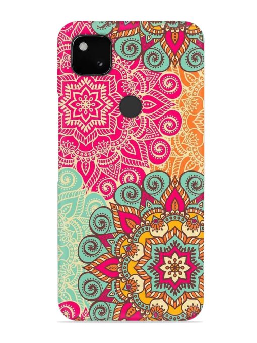 Mandala Seamless Snap Case for Google Pixel 4A Zapvi