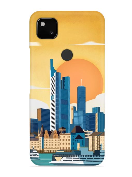 Germany Frankfurt Snap Case for Google Pixel 4A Zapvi