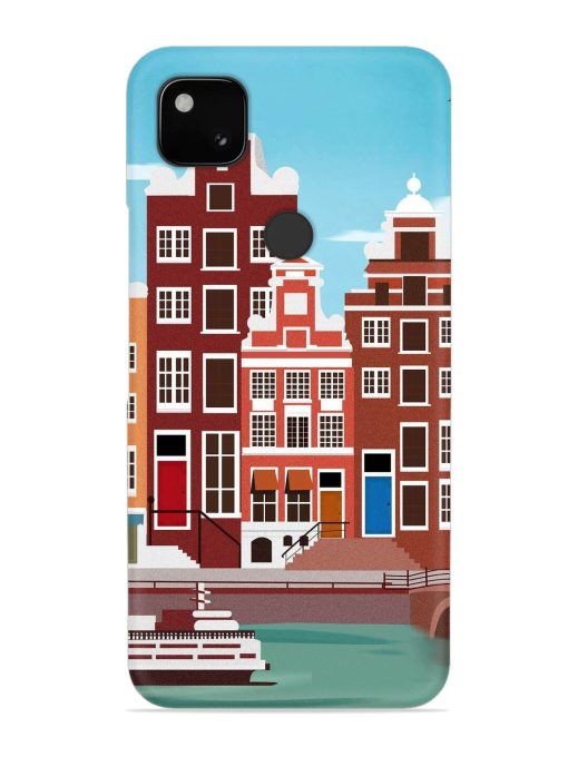 Scenery Architecture Amsterdam Landscape Snap Case for Google Pixel 4A Zapvi