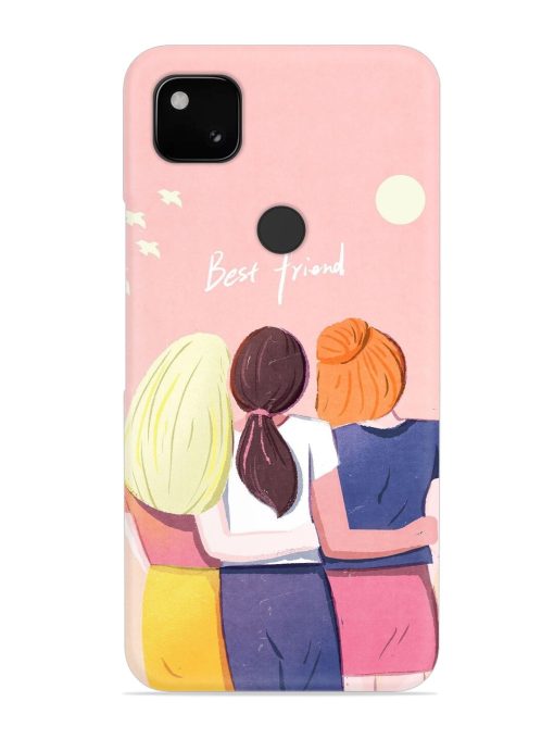 Friendship Day Snap Case for Google Pixel 4A Zapvi