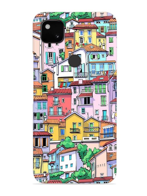 Europe Old Town Snap Case for Google Pixel 4A Zapvi