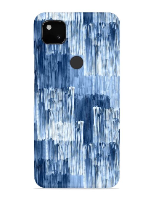 Abstract Pattern Stripes Snap Case for Google Pixel 4A Zapvi