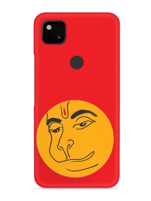 Lord Hanuman Vector Snap Case for Google Pixel 4A Zapvi