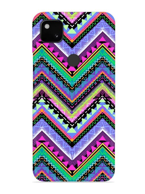 Tribal Aztec Print Snap Case for Google Pixel 4A