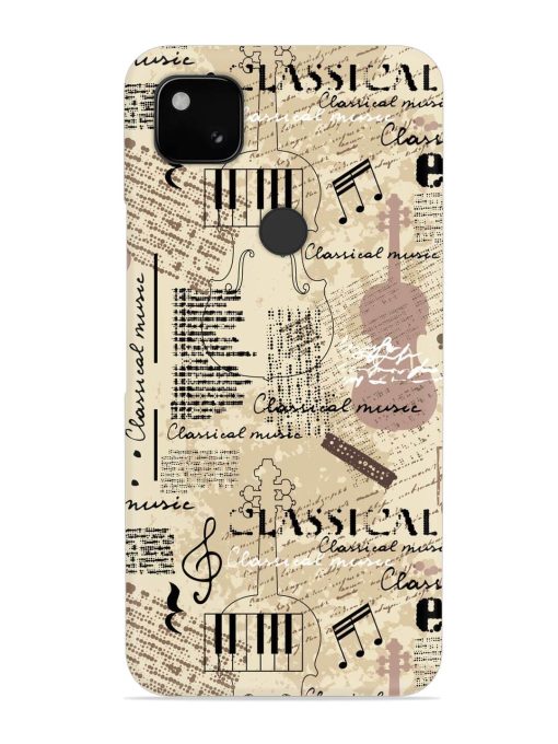 Classical Music Lpattern Snap Case for Google Pixel 4A