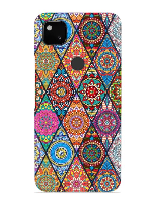 Seamless Tile Pattern Snap Case for Google Pixel 4A Zapvi