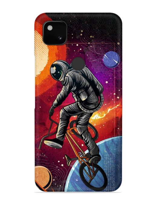 Super Eclipse Bmx Bike Snap Case for Google Pixel 4A