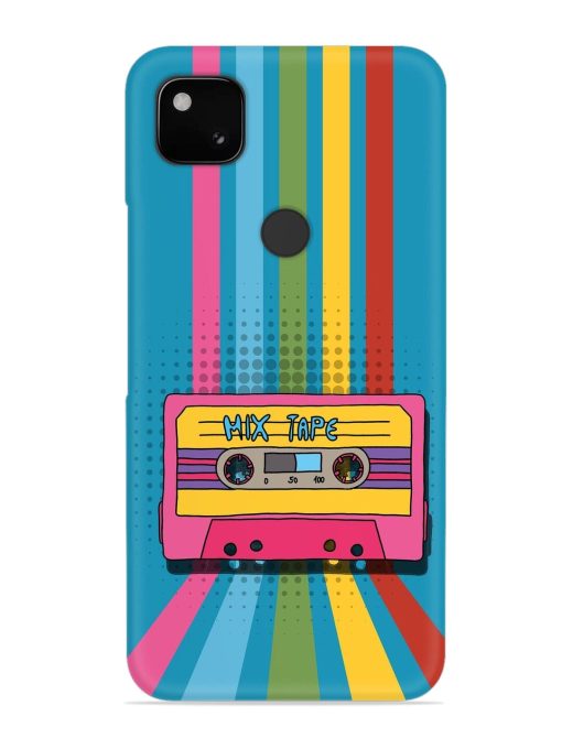 Mix Tape Vactor Snap Case for Google Pixel 4A Zapvi