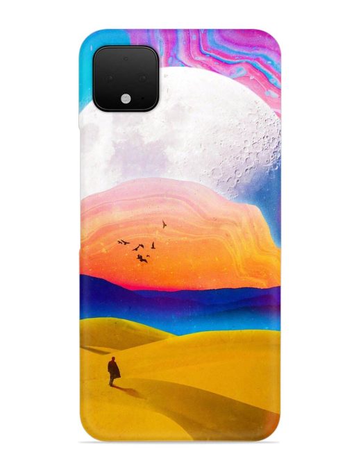 Sandy Desert Snap Case for Google Pixel 4 Xl Zapvi