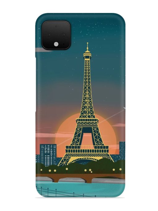 Scenery Architecture France Paris Snap Case for Google Pixel 4 Xl Zapvi