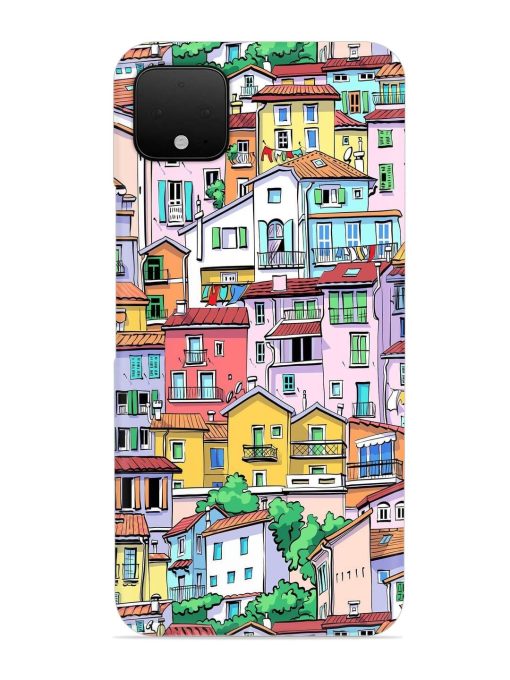 Europe Old Town Snap Case for Google Pixel 4 Xl Zapvi