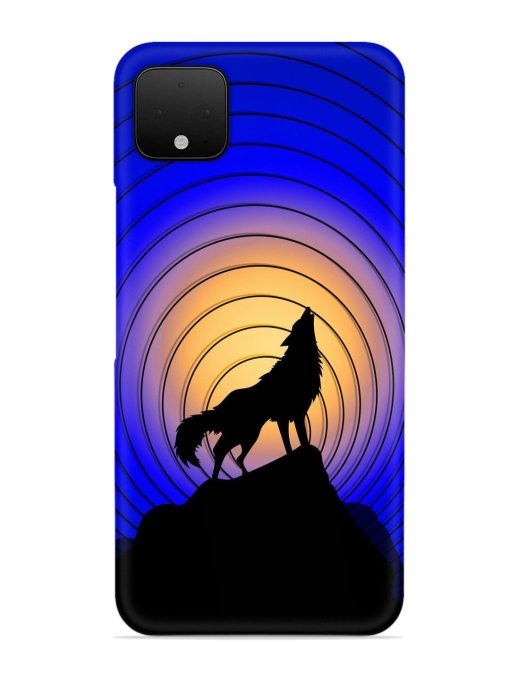 Fox Roaring Design Snap Case for Google Pixel 4 Xl Zapvi