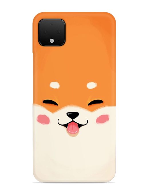 Happy Cat Art Snap Case for Google Pixel 4 Xl Zapvi