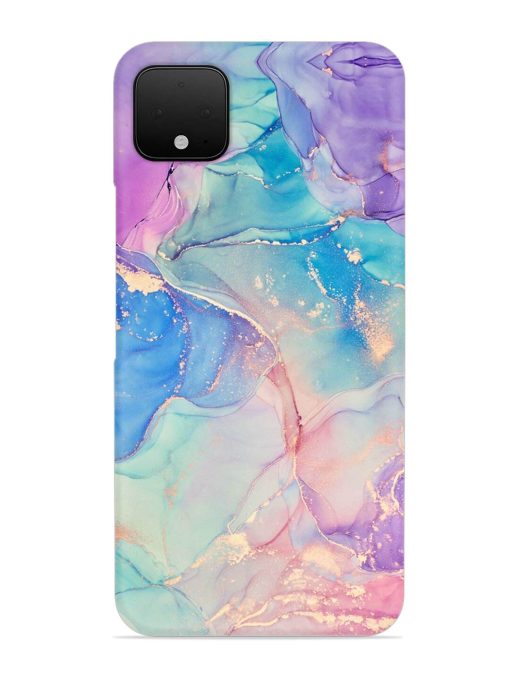 Alcohol Ink Colors Snap Case for Google Pixel 4 Xl Zapvi