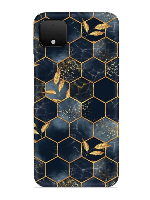 Marble Hexagon Seamless Snap Case for Google Pixel 4 Xl Zapvi