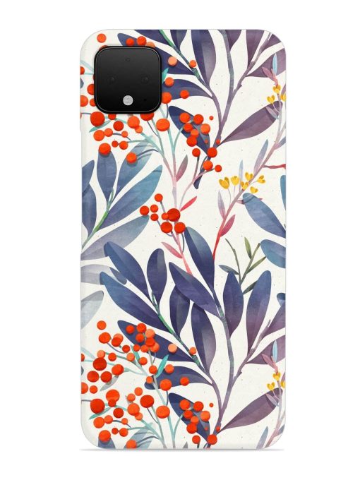 Seamless Floral Pattern Snap Case for Google Pixel 4 Xl